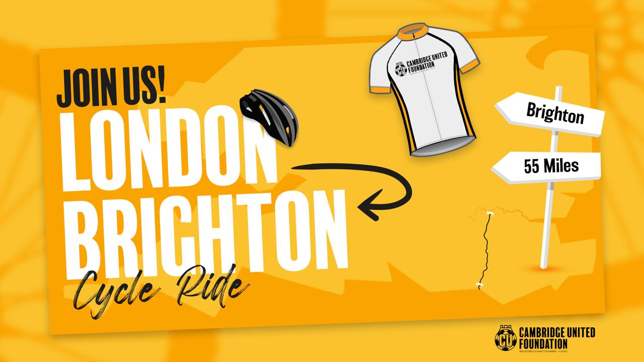 London to Brighton Cycle Ride promotional graphic