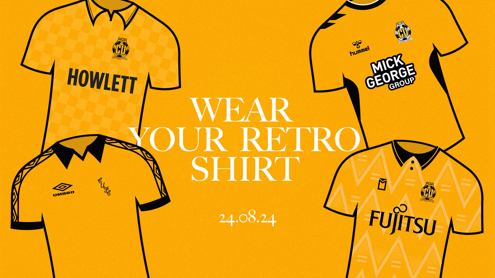 Wear your Retro Shirts graphic