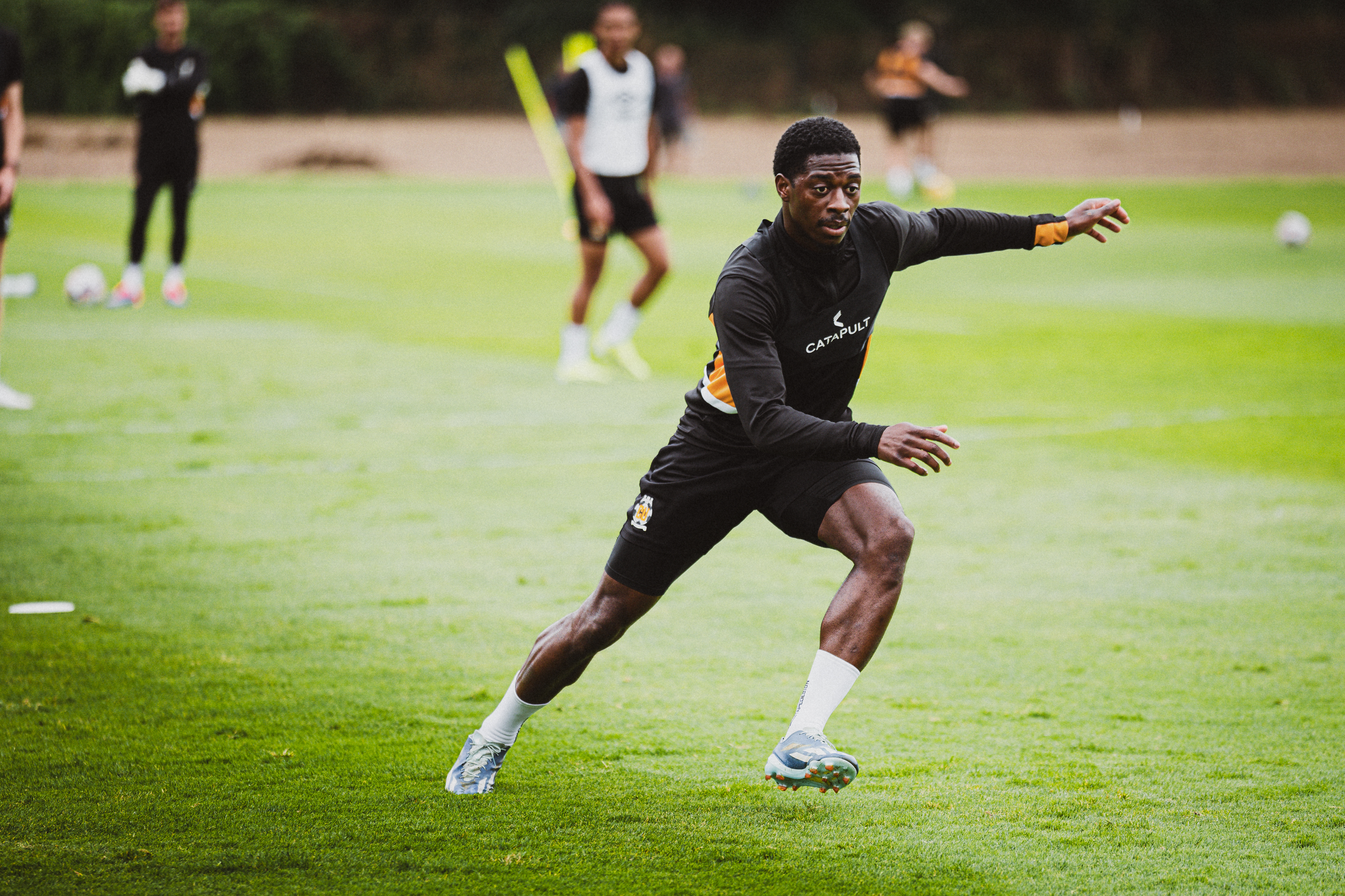 Sullay Kaikai in training