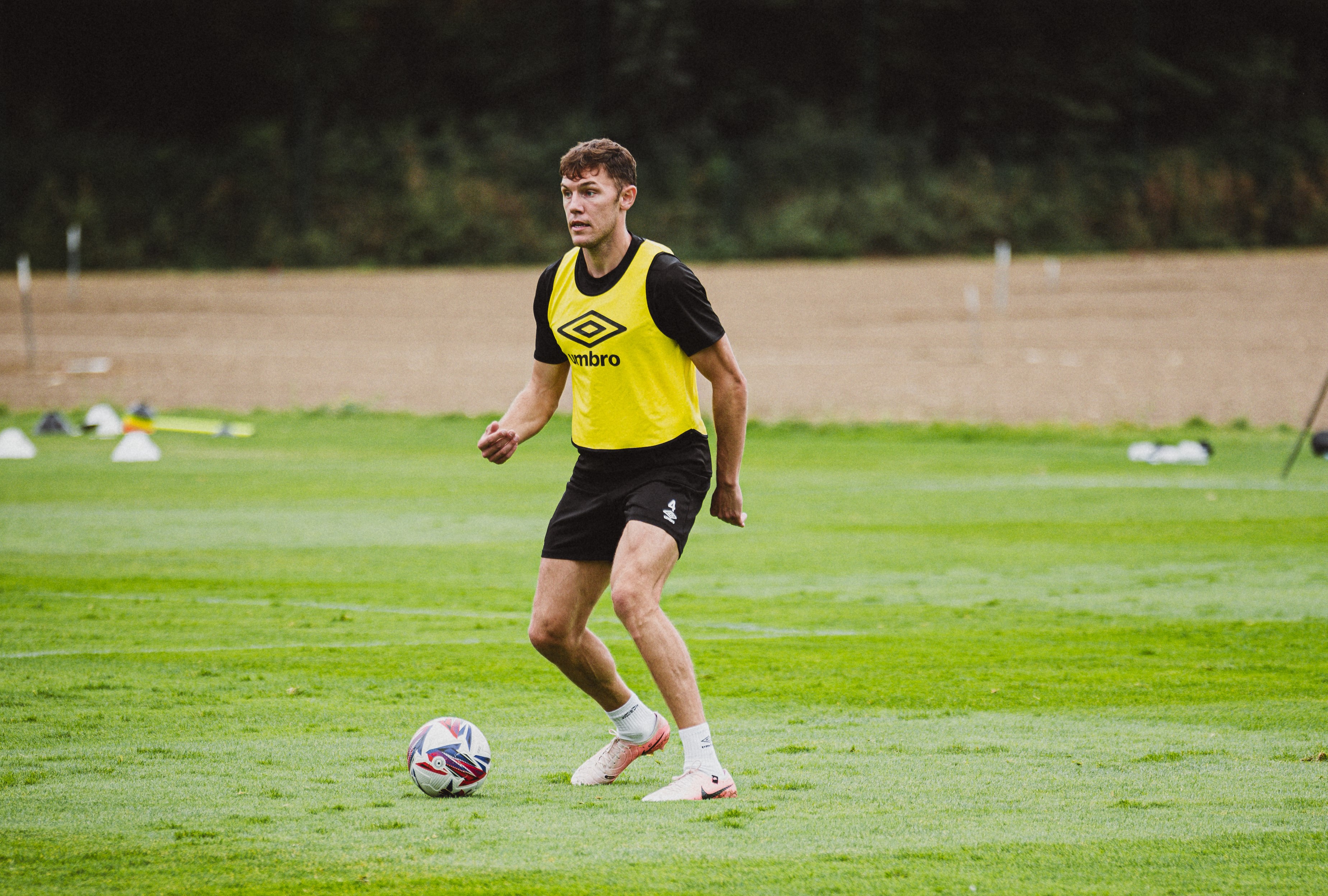 Paul Digby in training