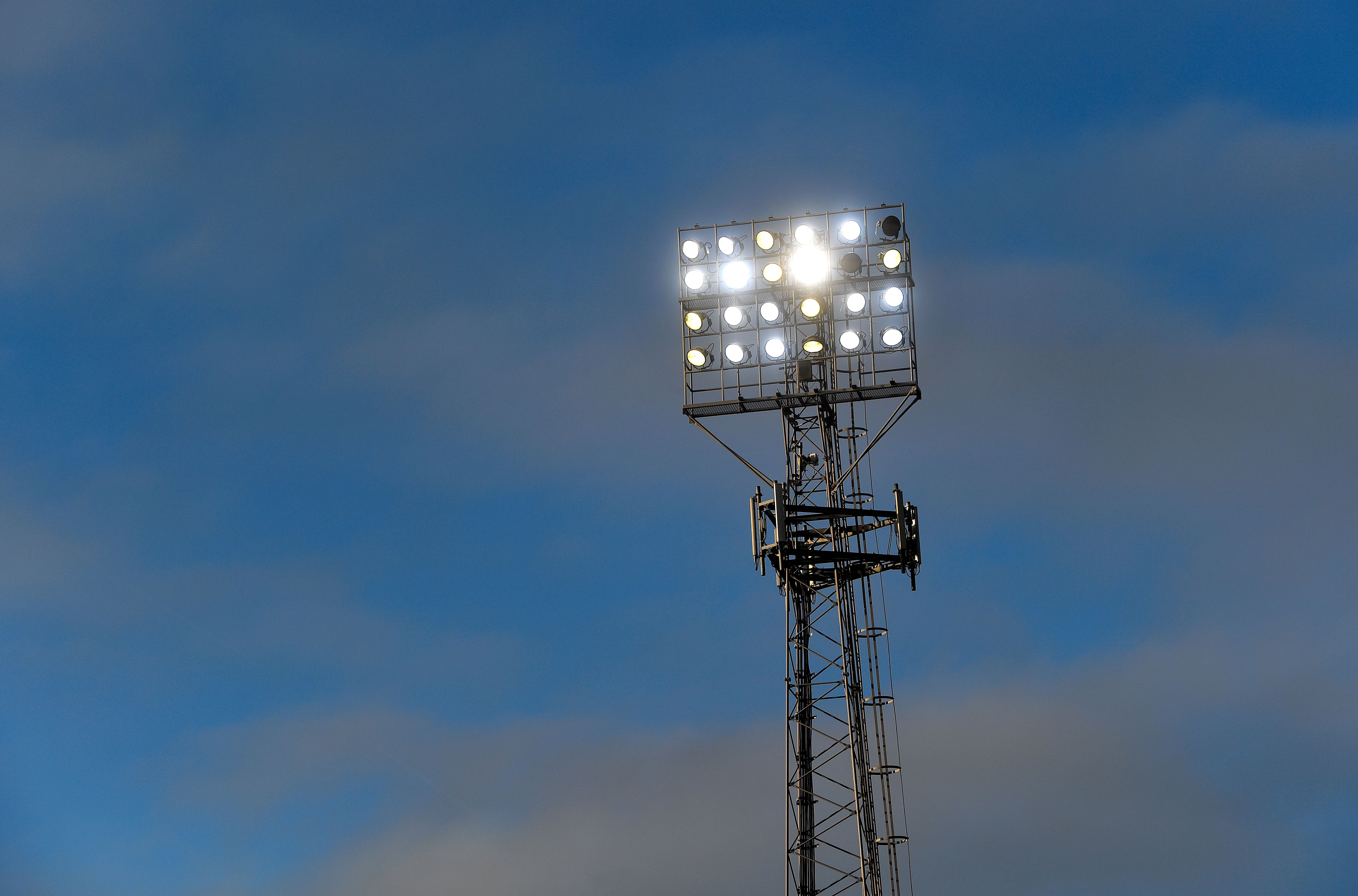 Cledara Abbey Stadium Floodlights