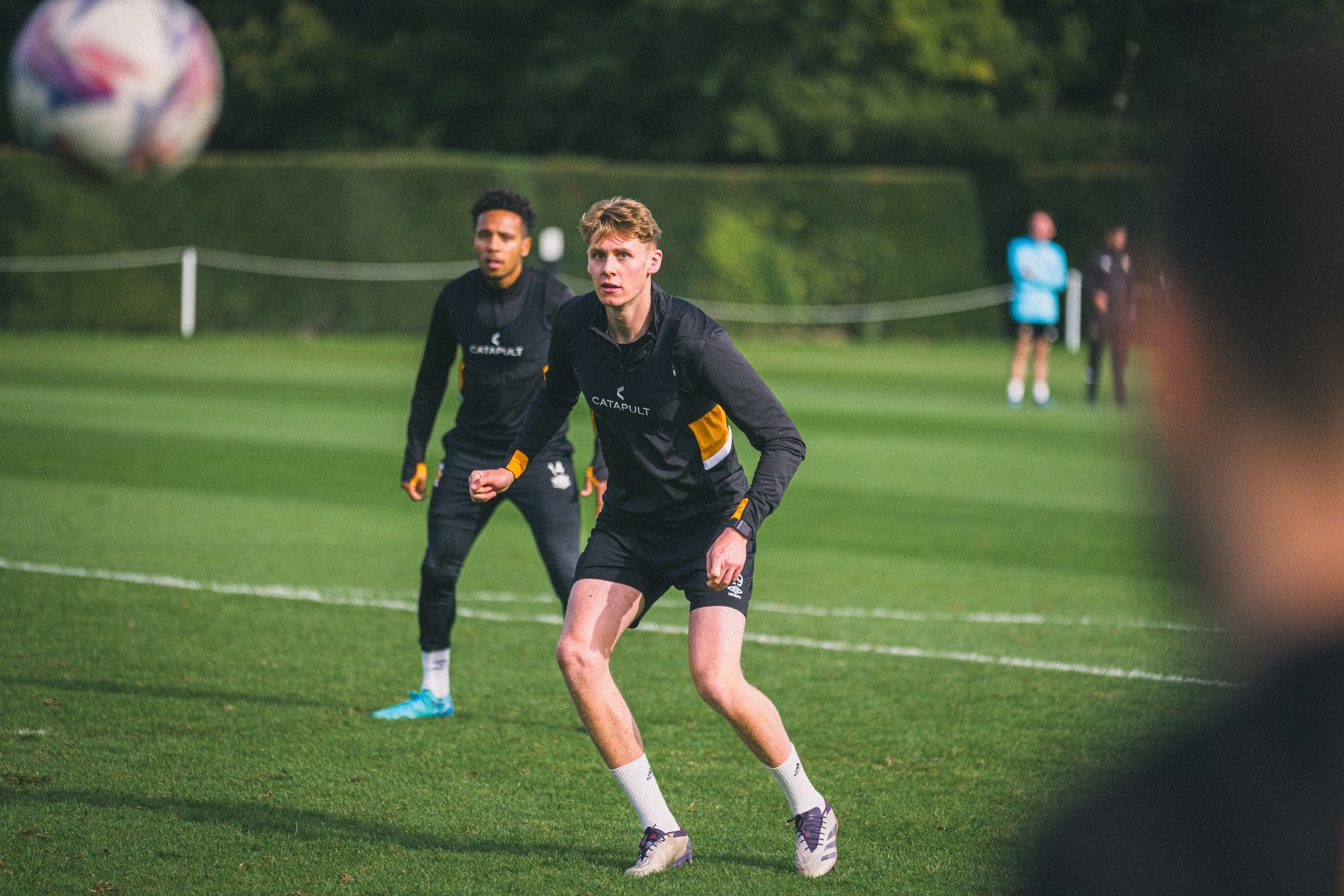 Connor O'Riordan in training