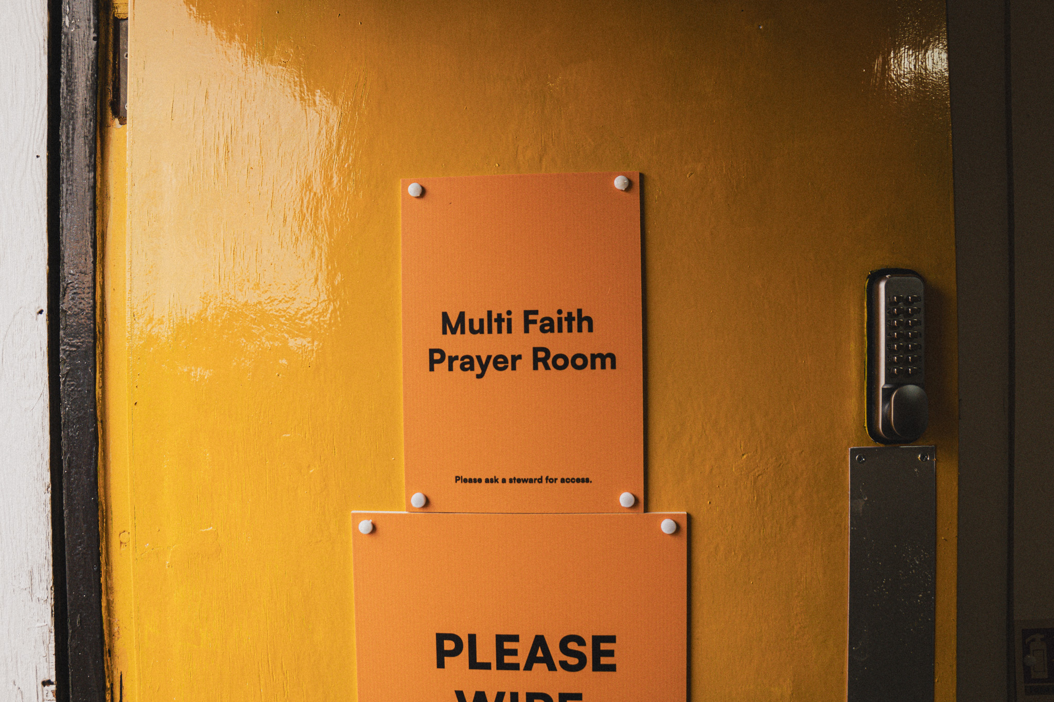 Multi Faith Prayer Room at the Cledara Abbey Stadium