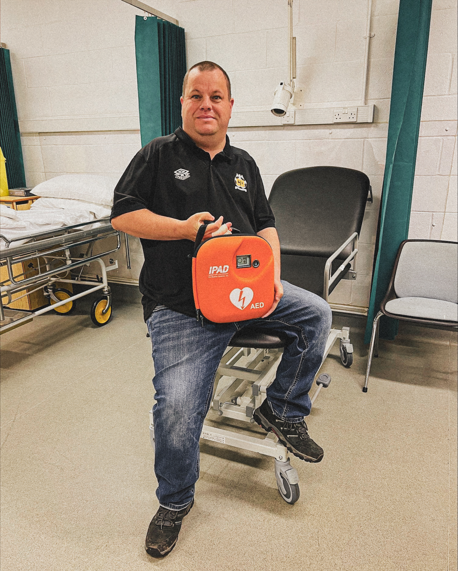 Paul Harris, a porter at Addebrooke's and steward at Cambridge United