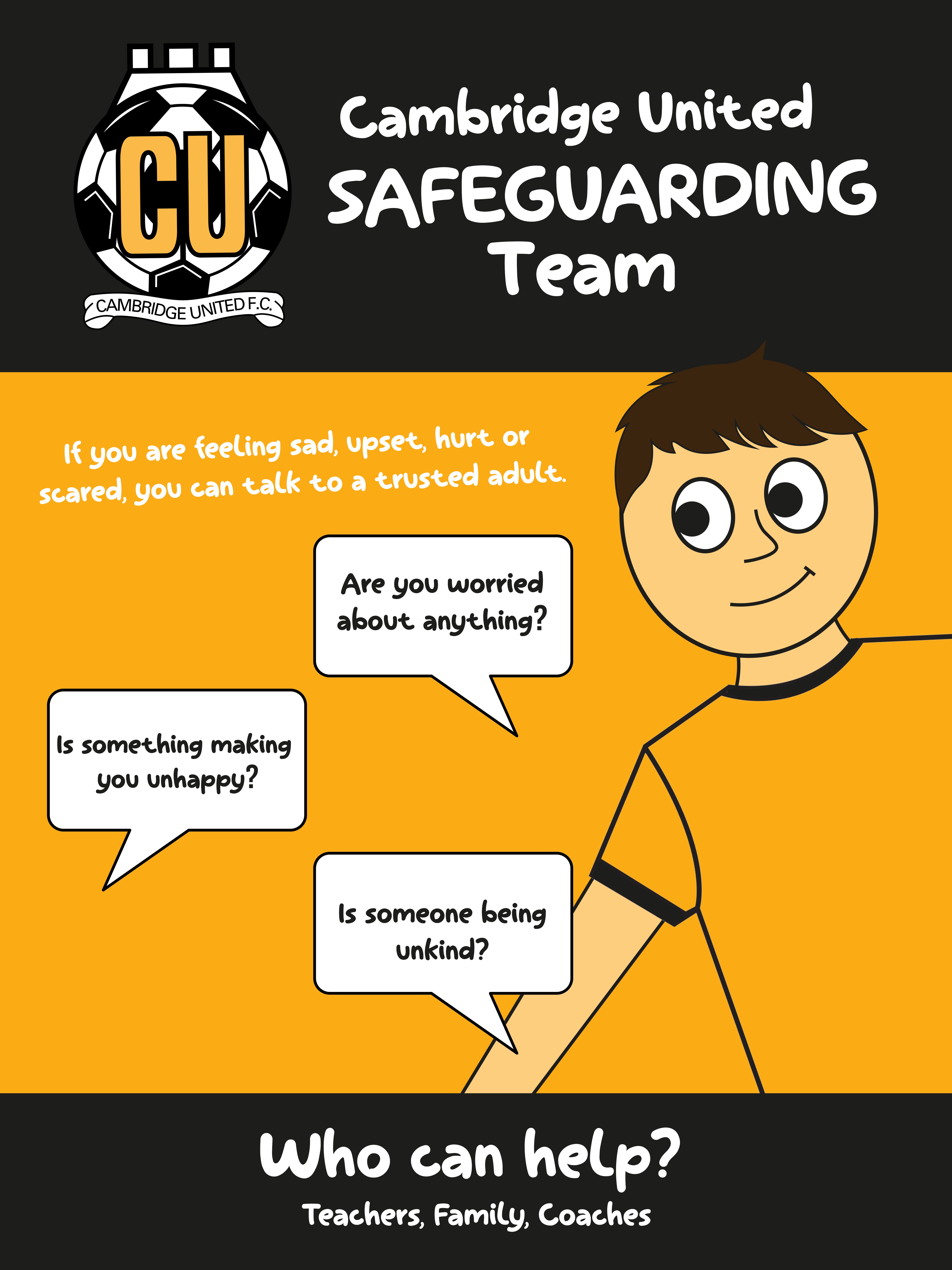 Safeguarding poster for kids