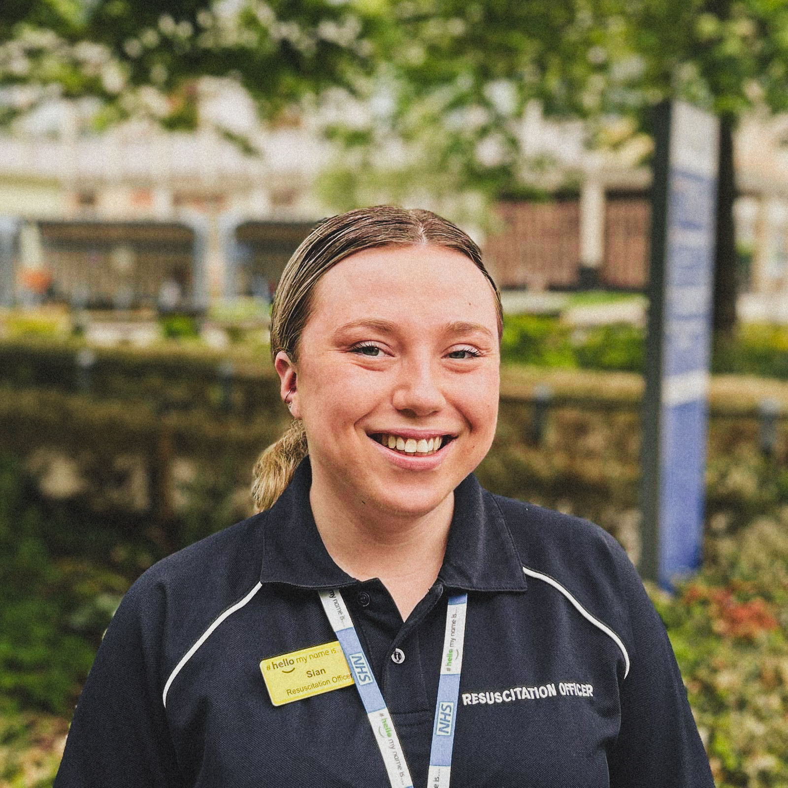 Sian Leader, Cambridge University Hospitals (CUH) resuscitation officer