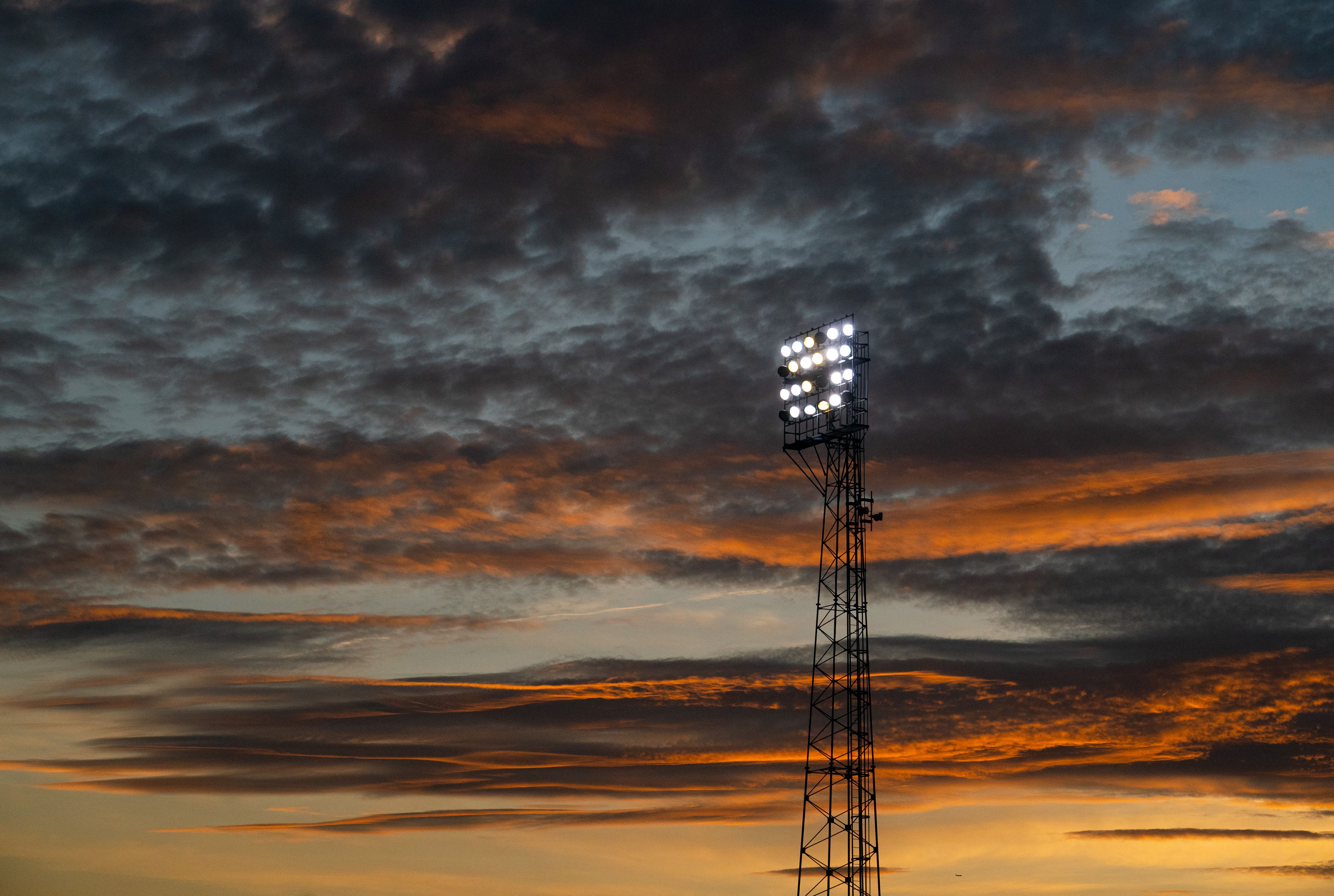 Cledara Abbey Stadium Floodlights