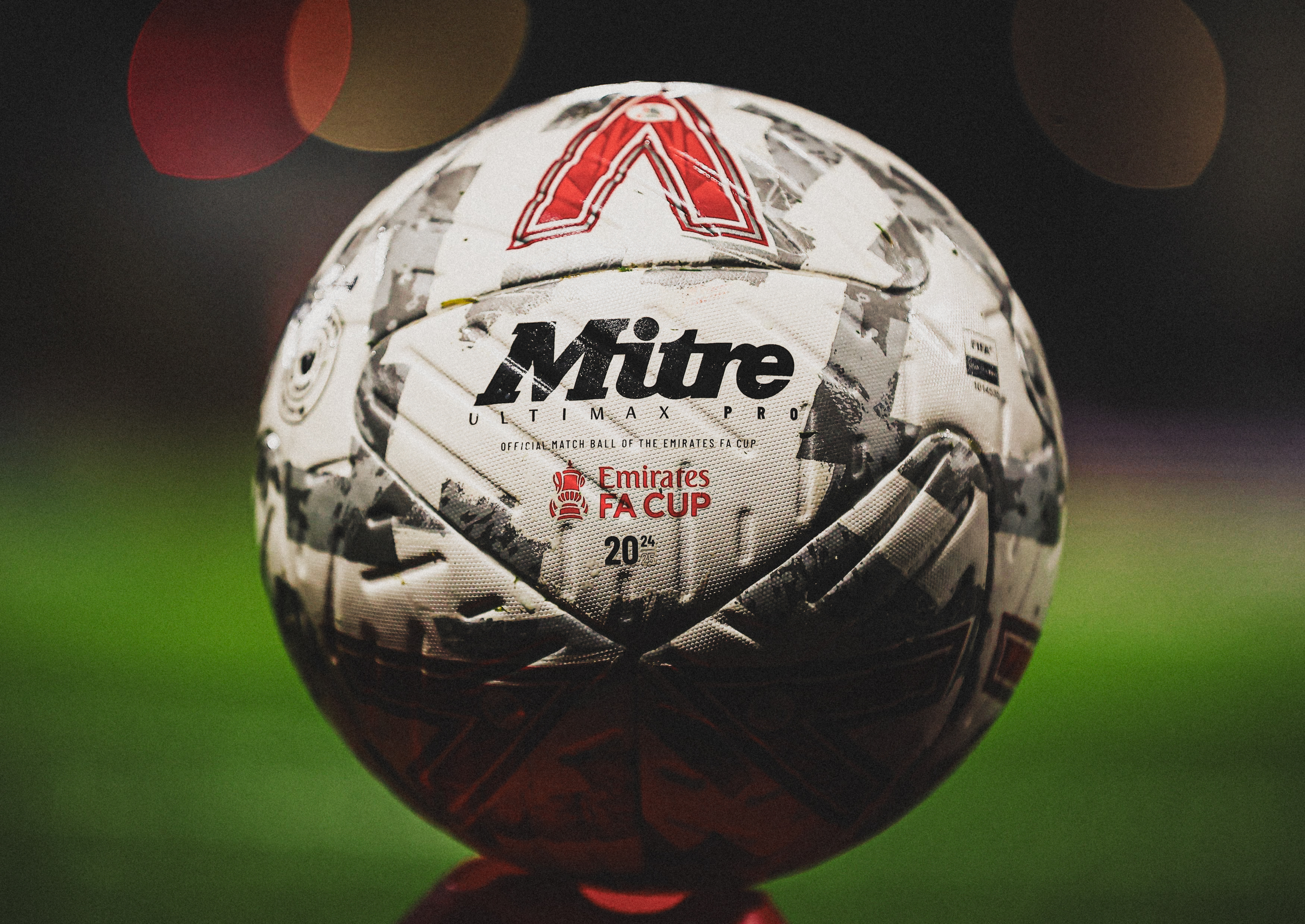 The Mitre Emirates FA Cup ball