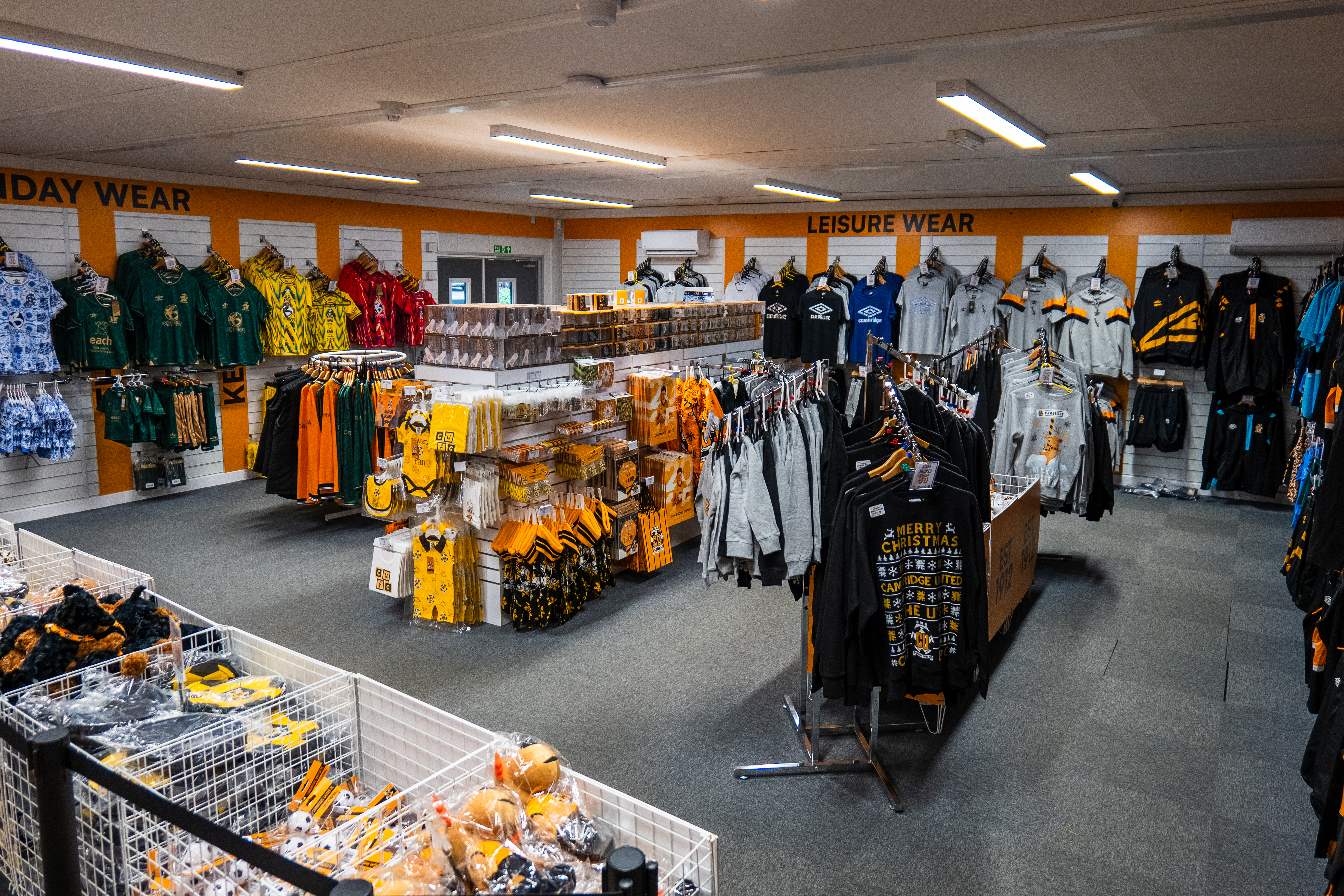 Inside the Cambridge United Club Shop