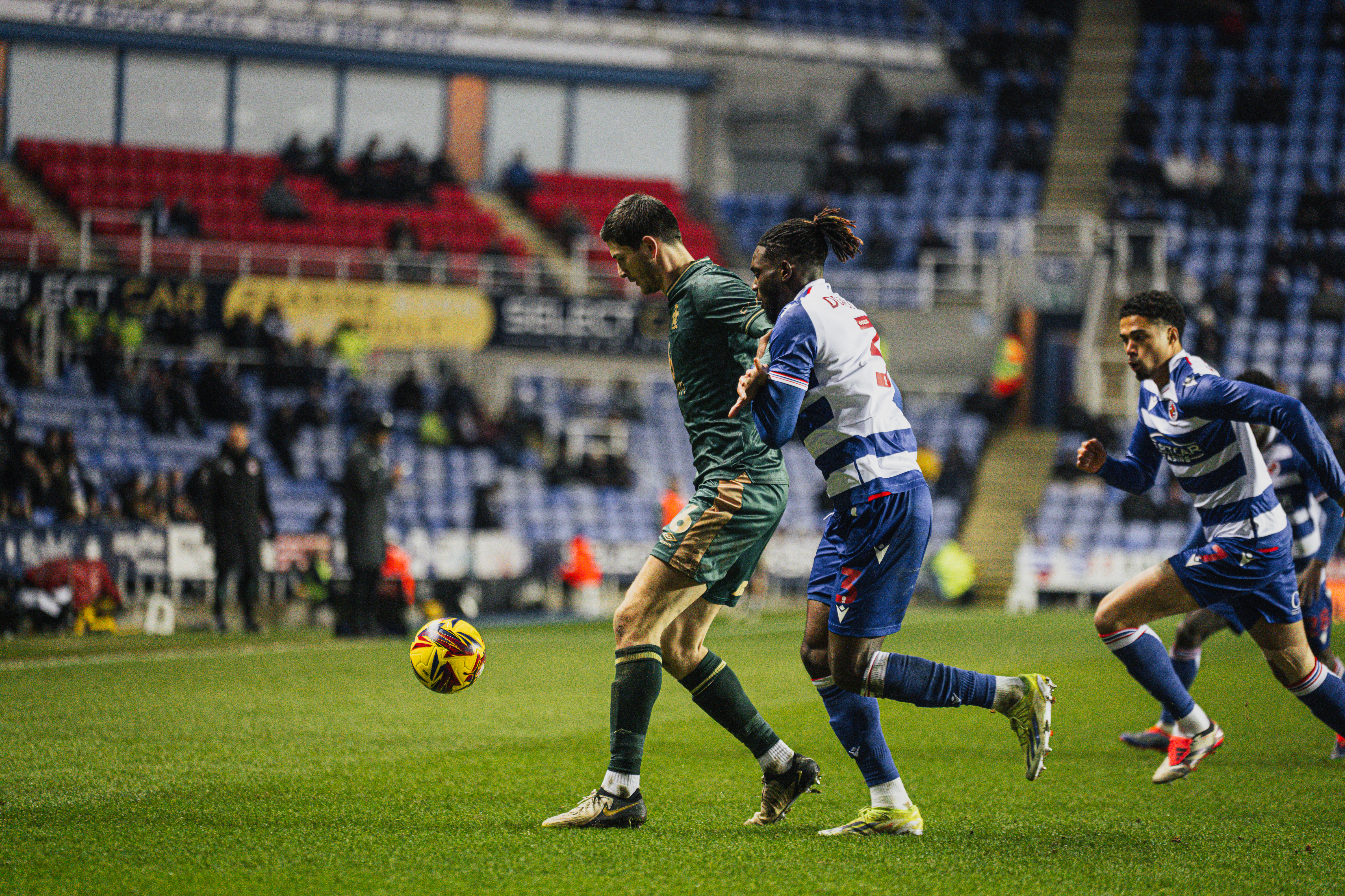 Zeno Ibsen Rossi in action vs Reading