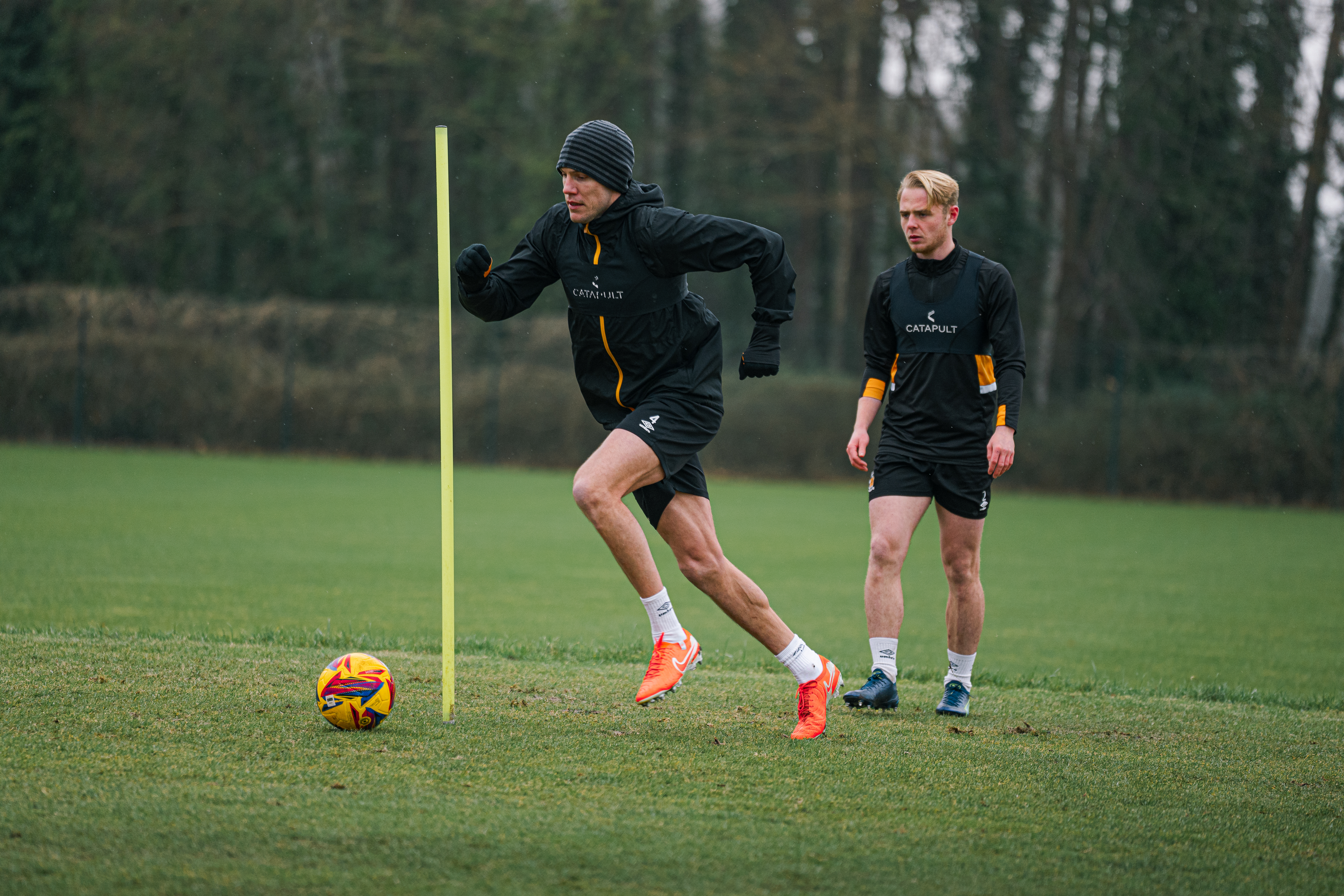Paul Digby in training