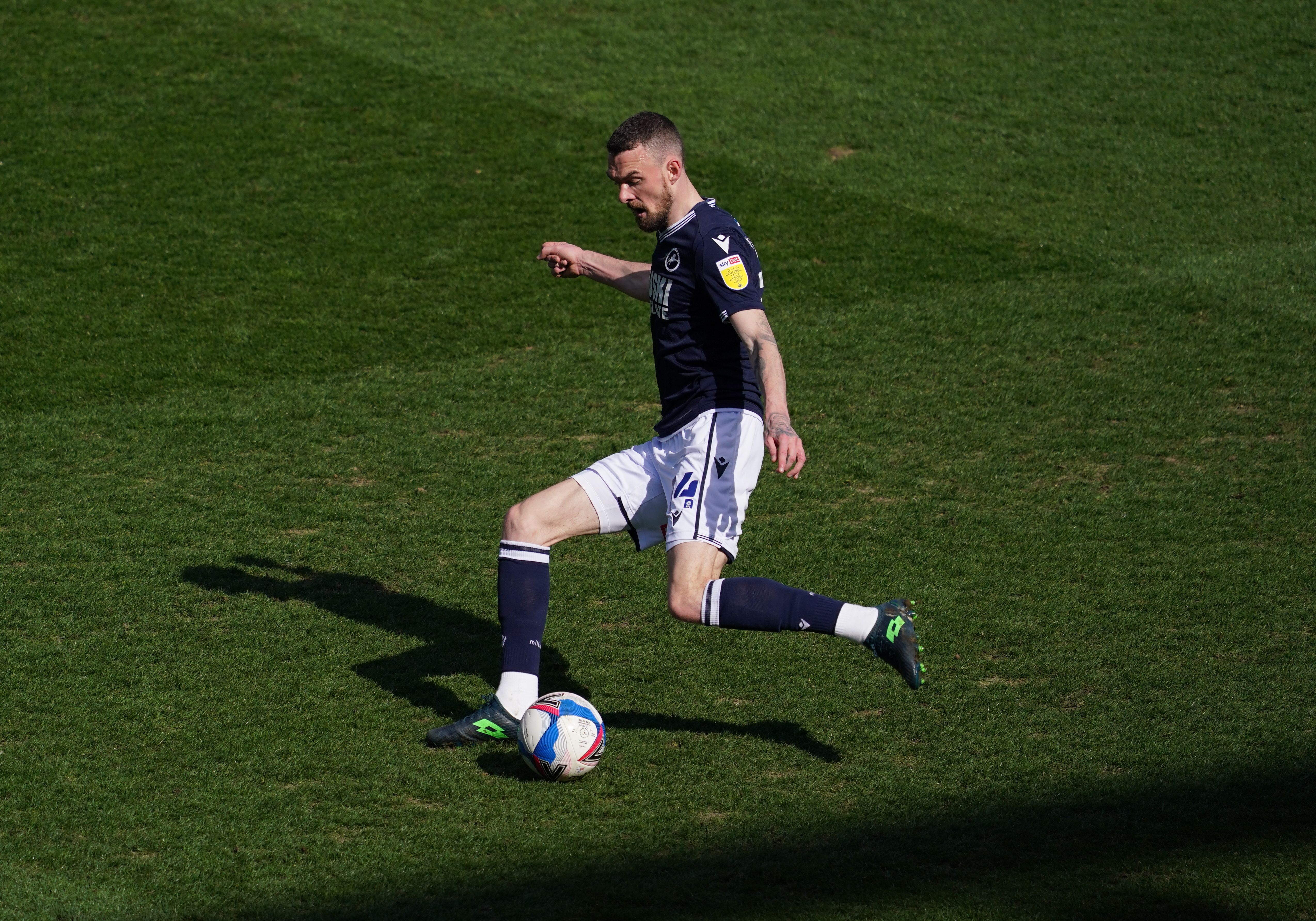Scott Malone in action for Millwall