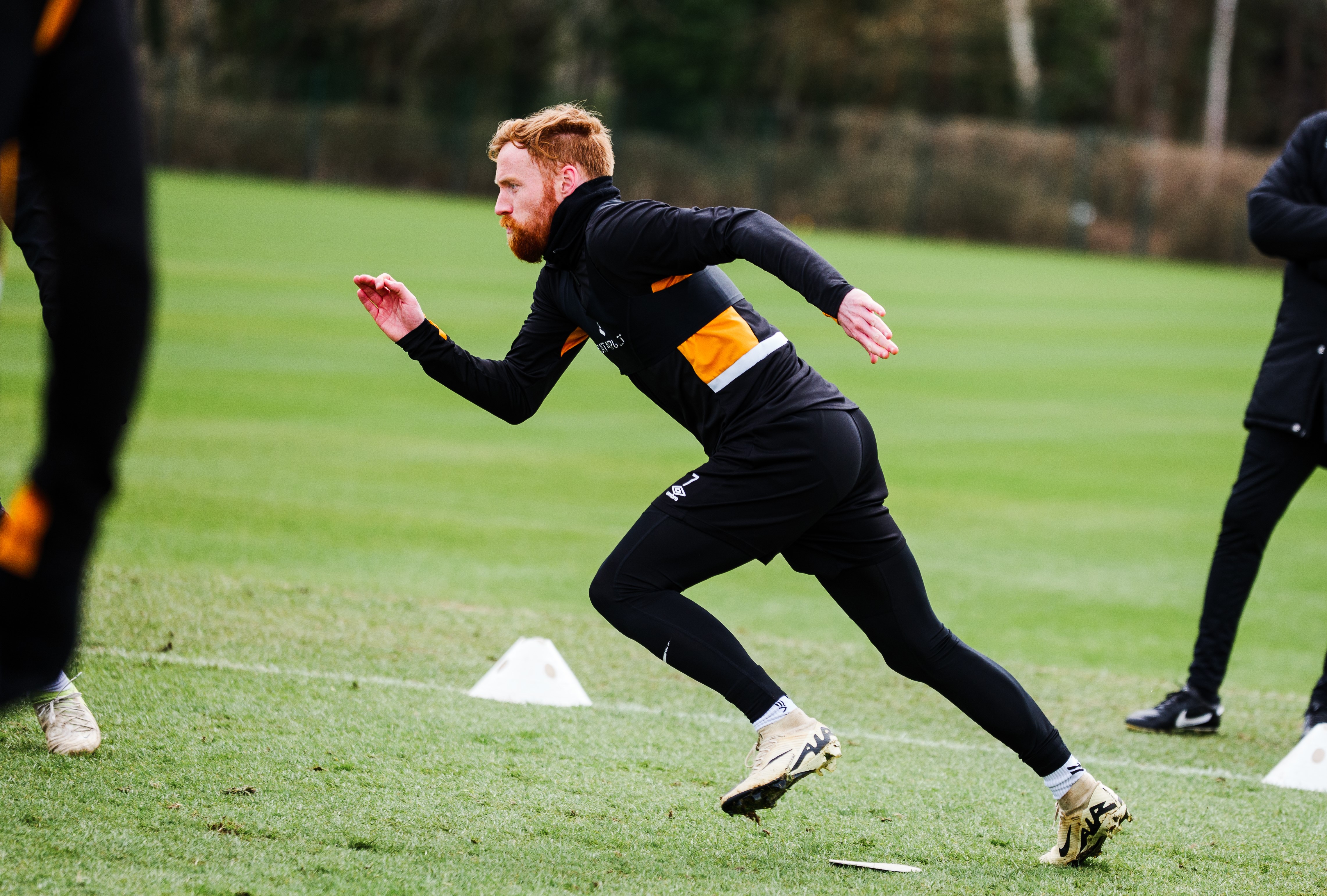 James Brophy in training