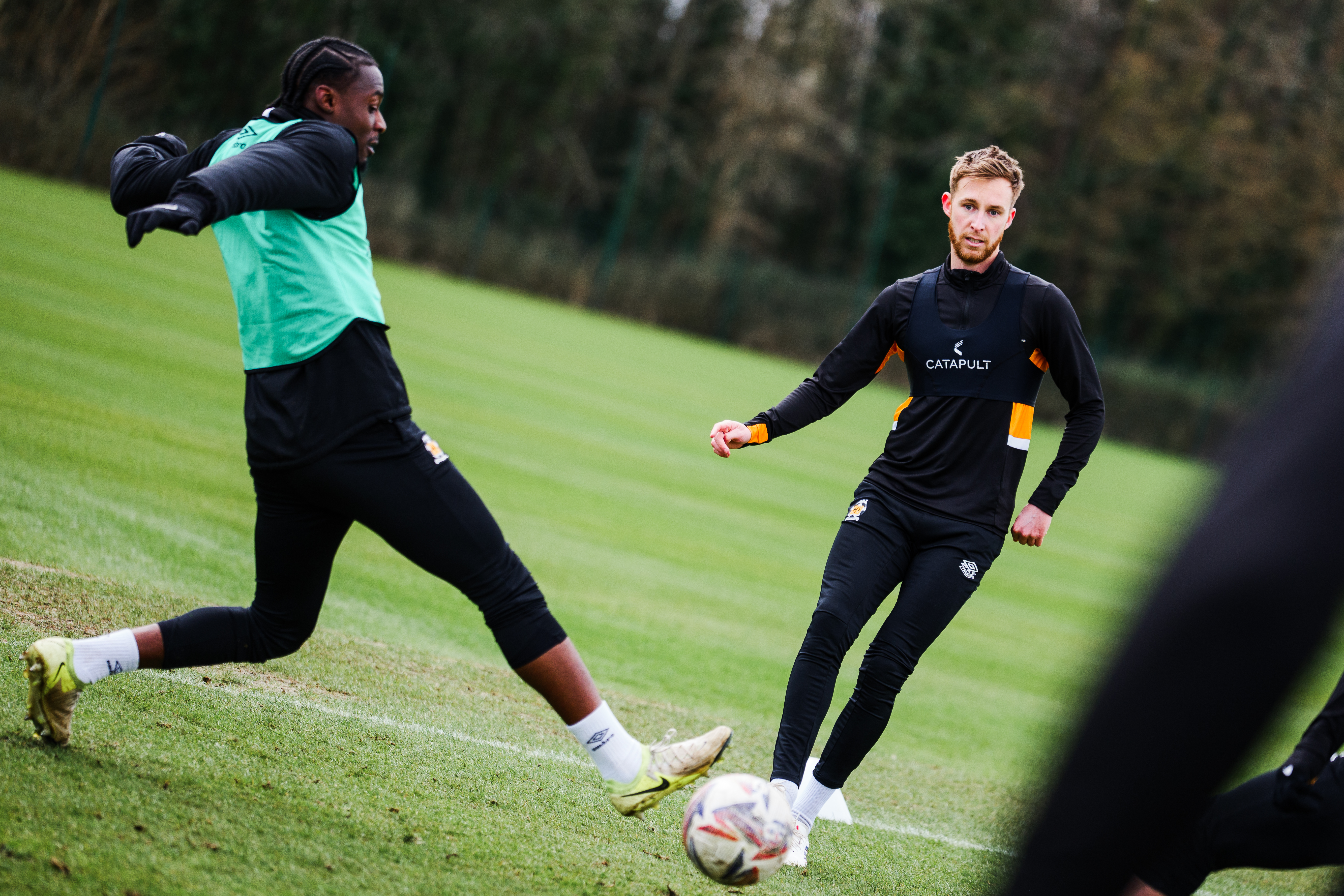 Ben Stevenson in training