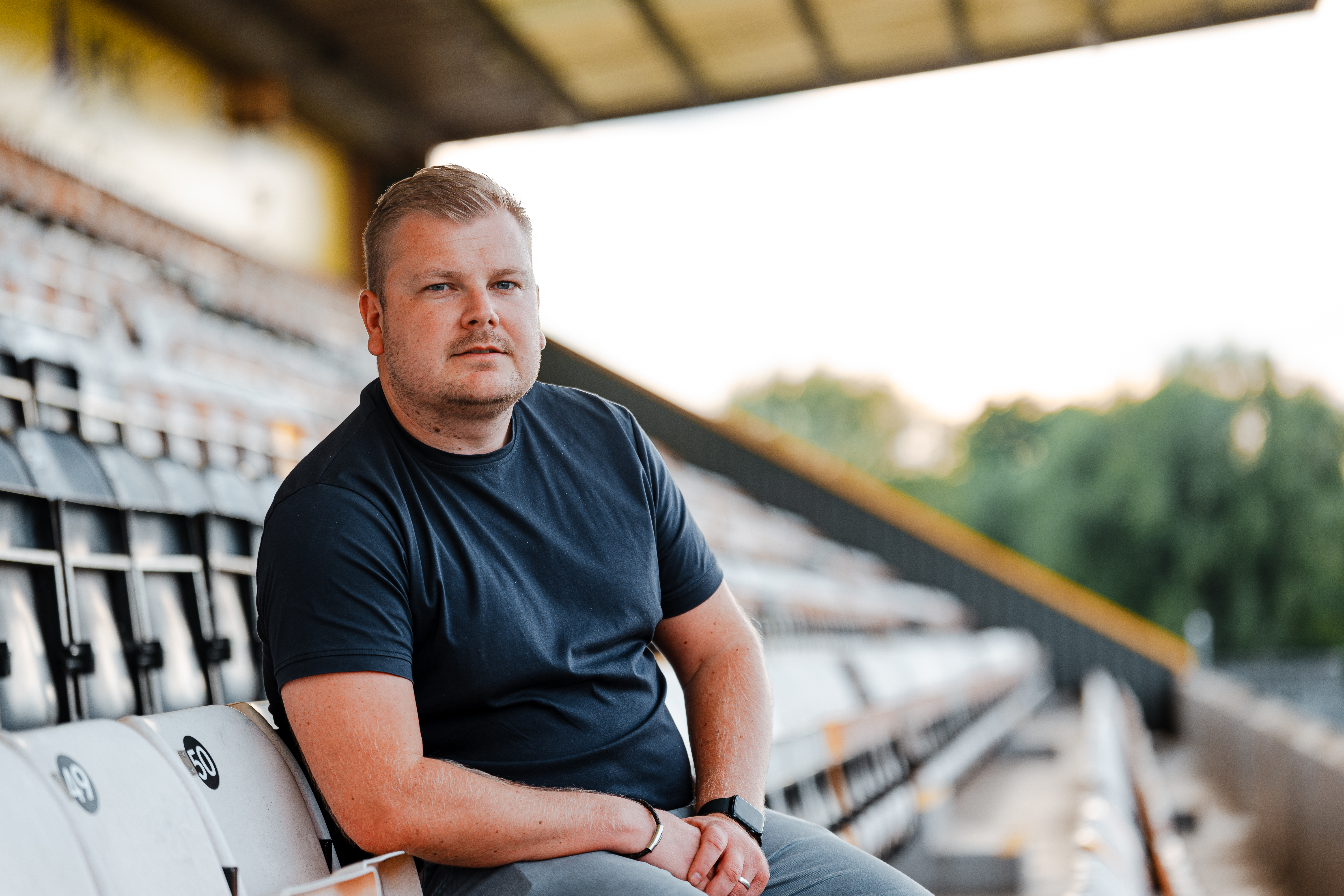Dom Knighton at the Cledara Abbey Stadium