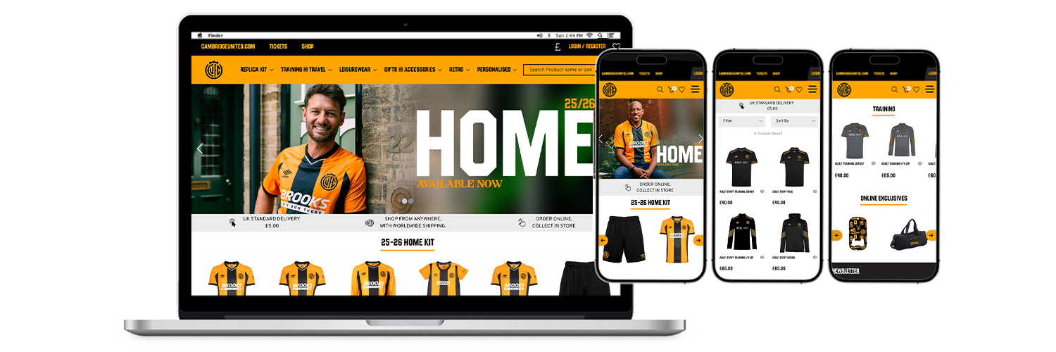 Online shop banner