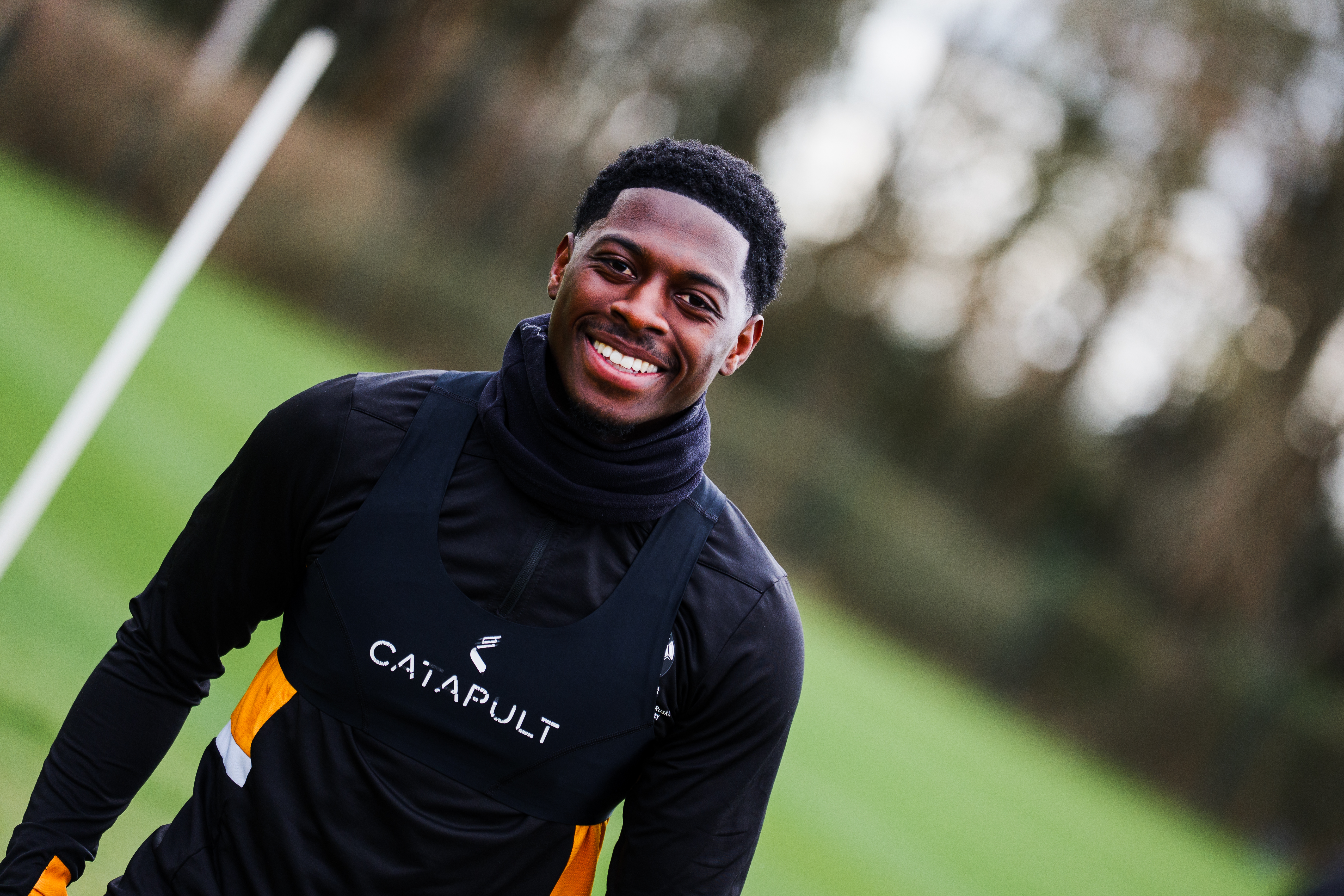 Sullay Kaikai in training