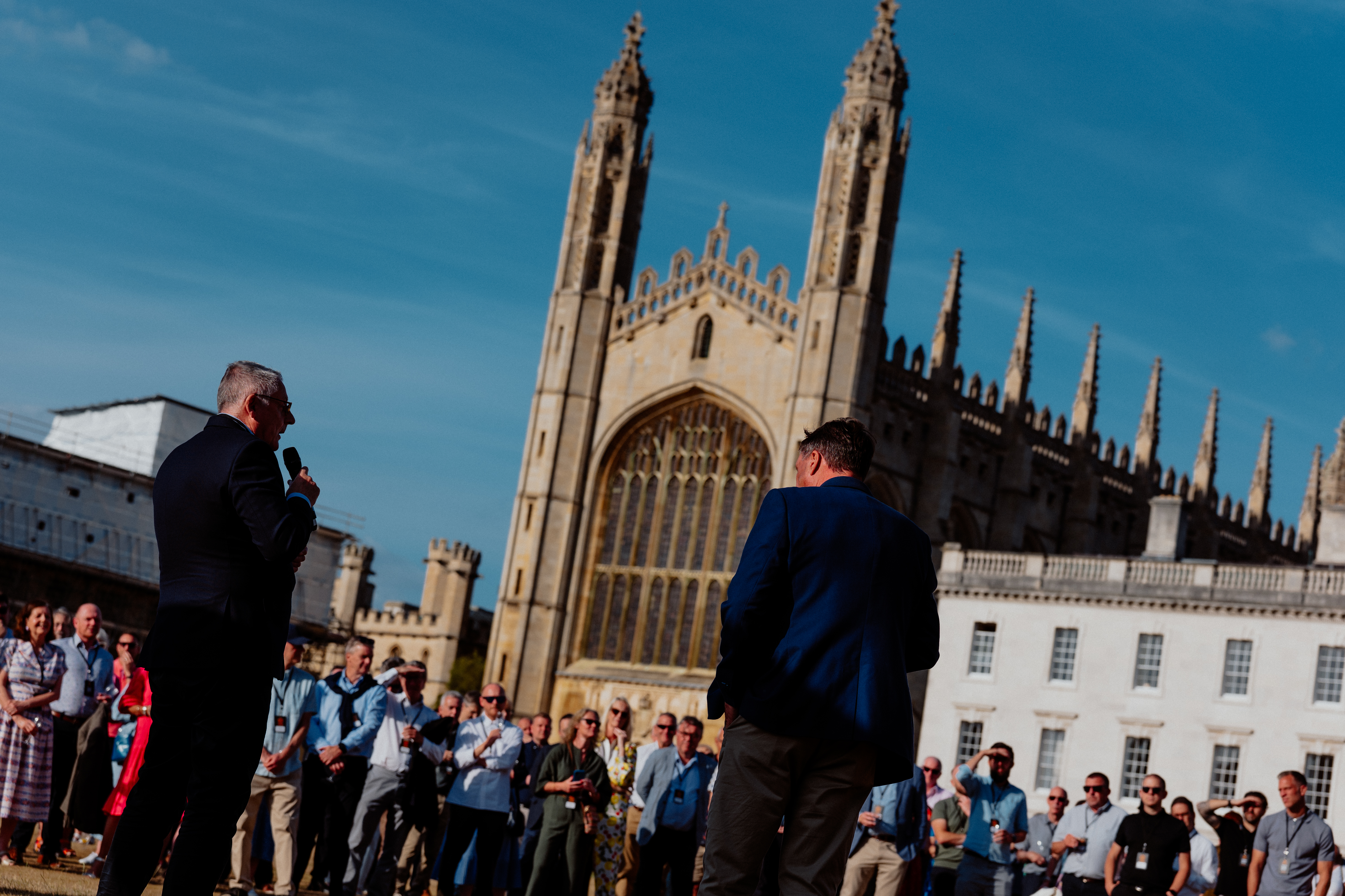 United for Cambridge event at Kings College