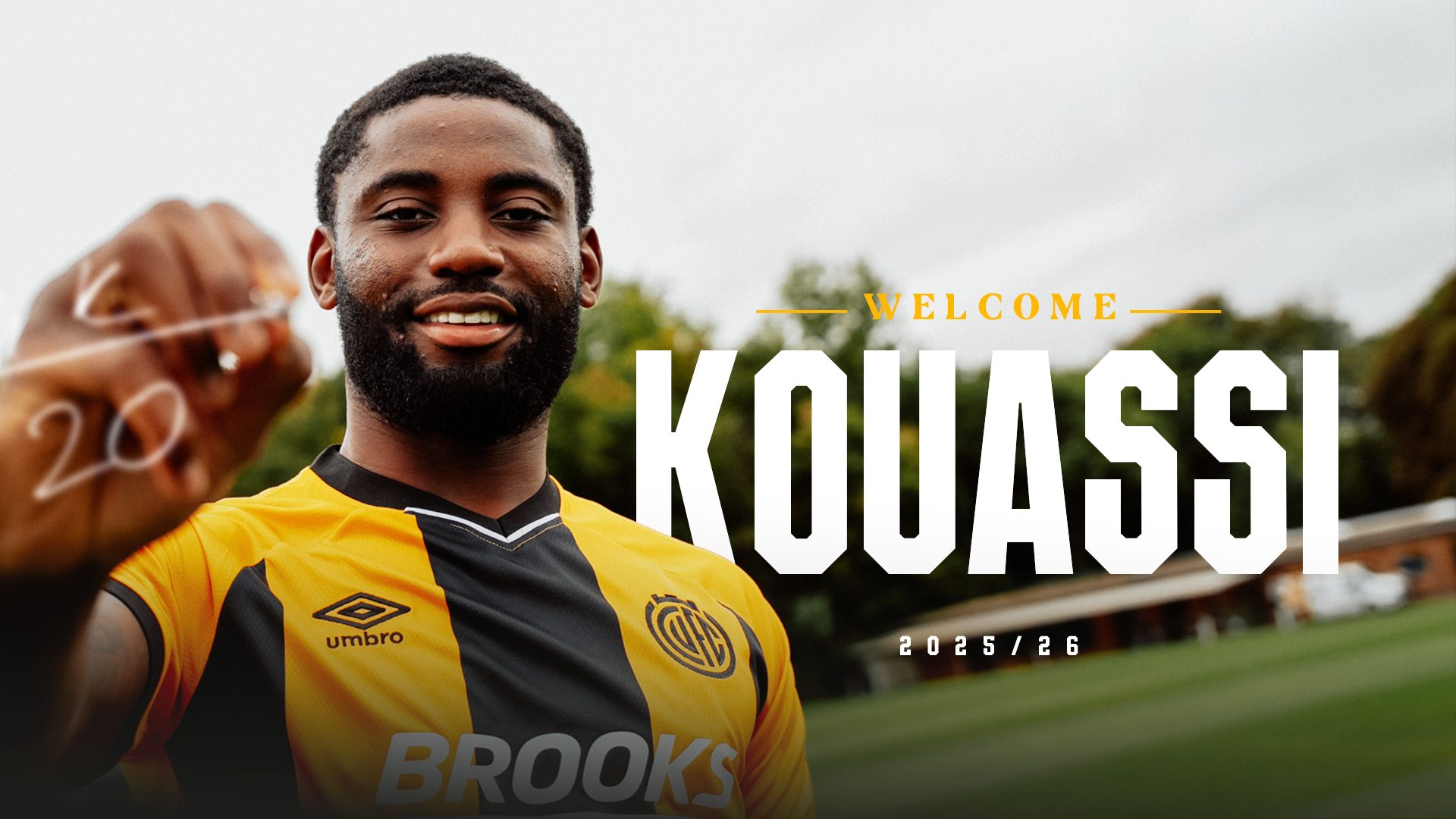 Kylian Kouassi announcement graphic