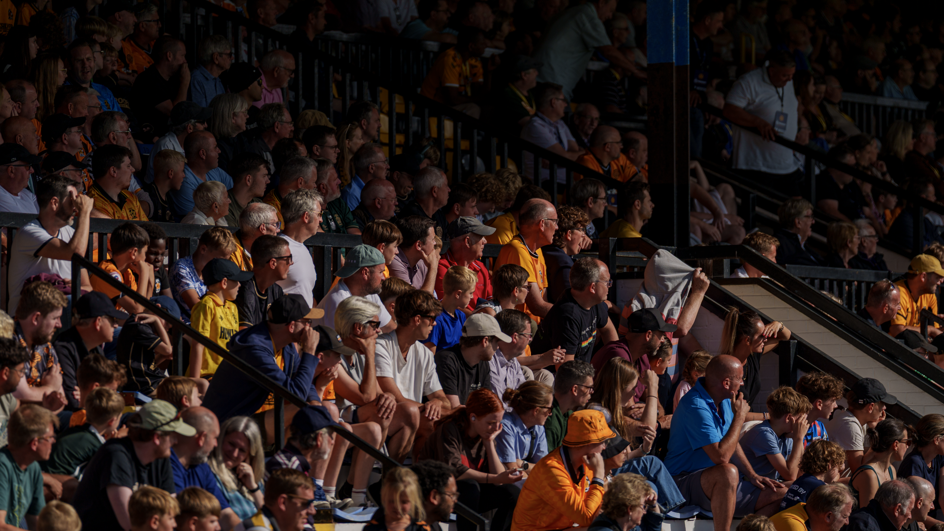 Fans in the Main Stand