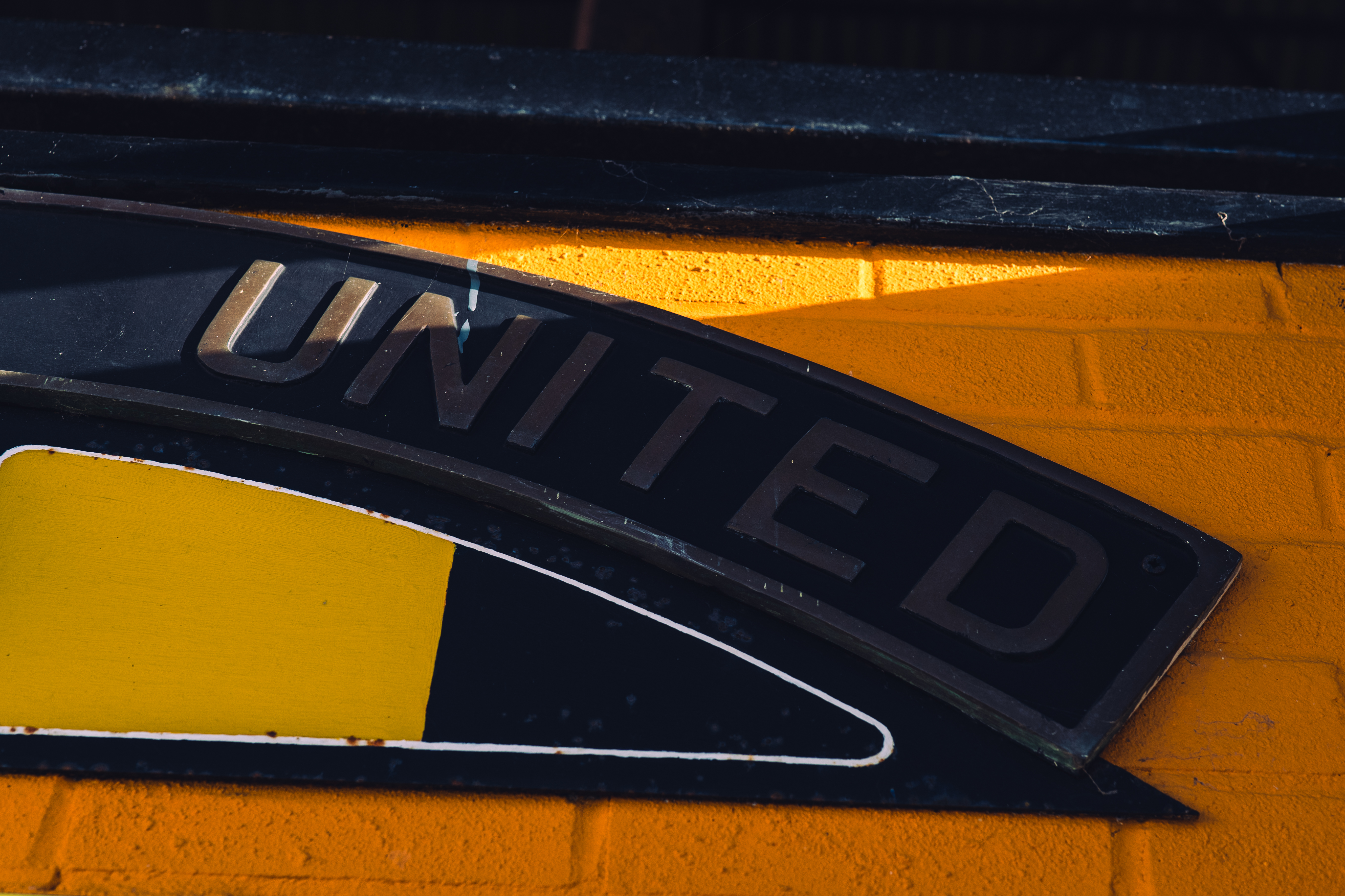 A close up at the Cledara Abbey Stadium