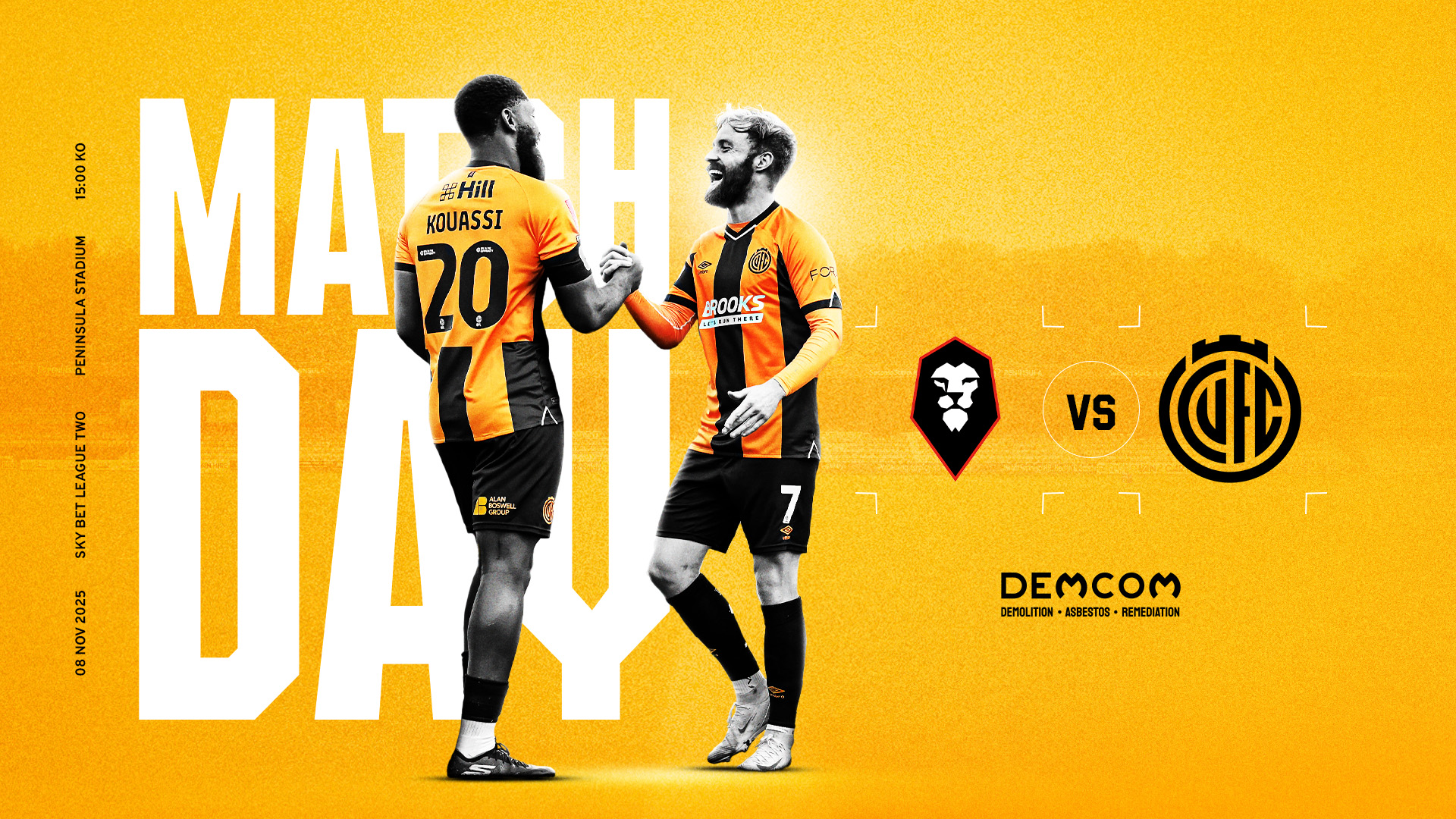 Matchday graphic