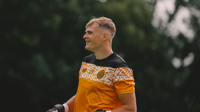 Ben Hughes in training