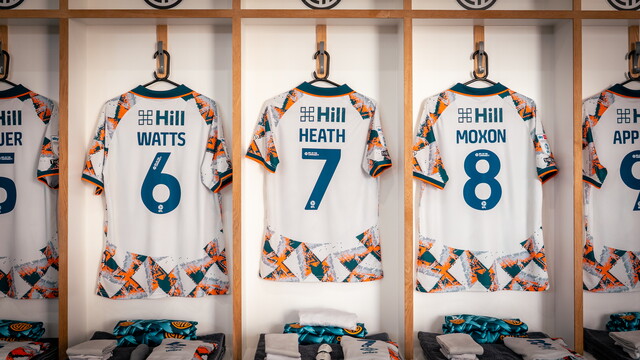 Fourth Shirts up in the changing room
