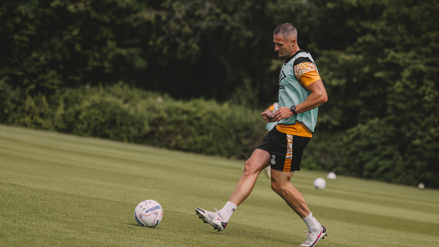 Ryan Loft in training