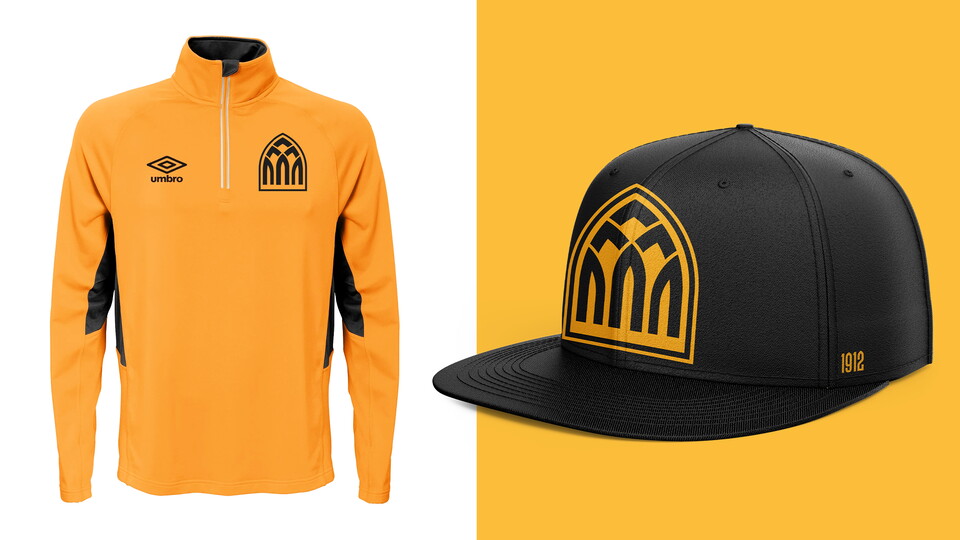 Abbey inspired Crest imagery