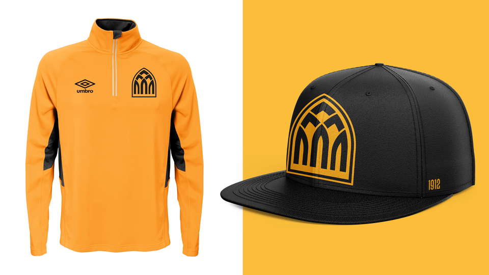 Abbey inspired Crest imagery