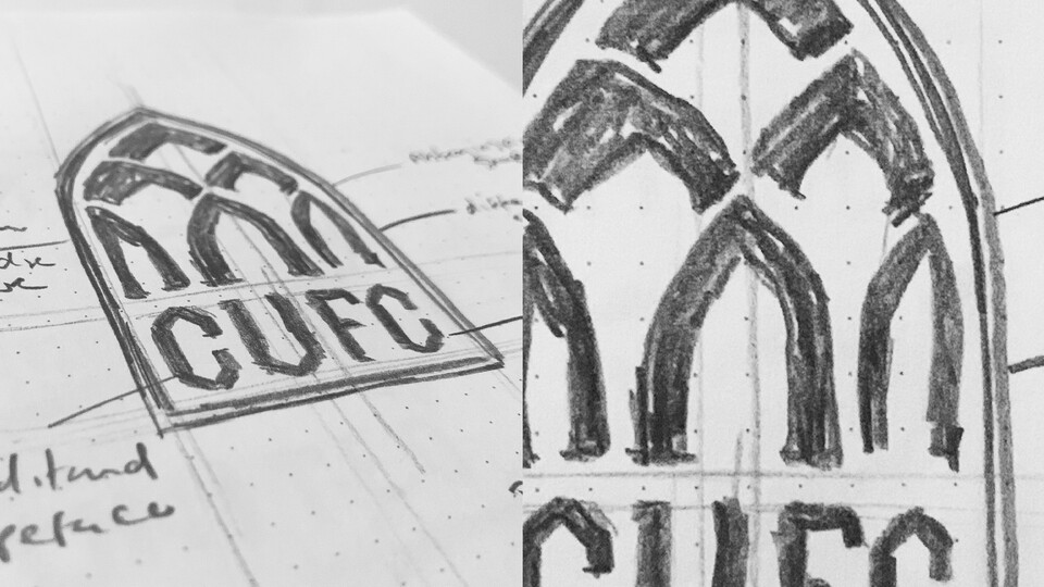 Abbey inspired Crest imagery