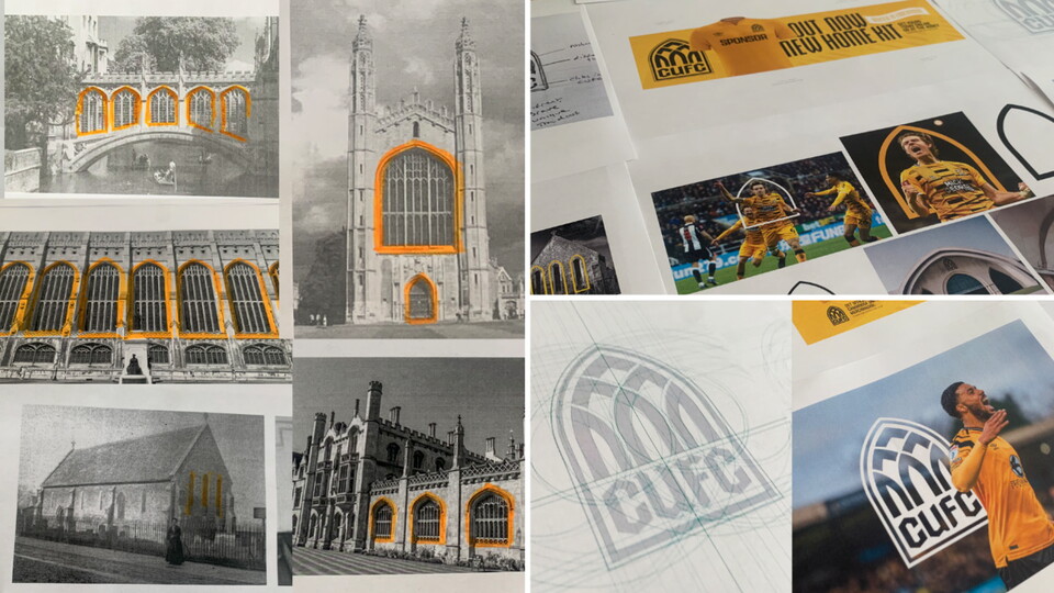 Abbey inspired Crest imagery