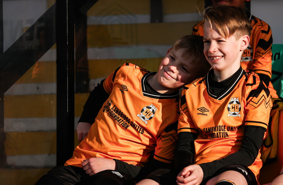 Mascots at Cambridge United