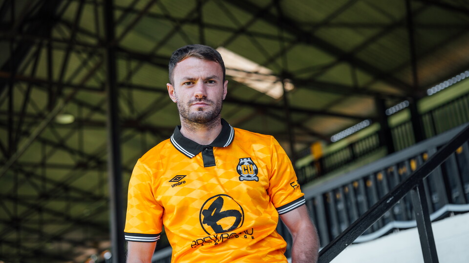 James Gibbons in the Main Stand