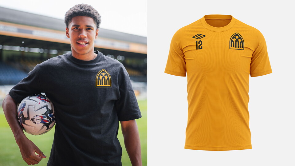Abbey inspired Crest imagery