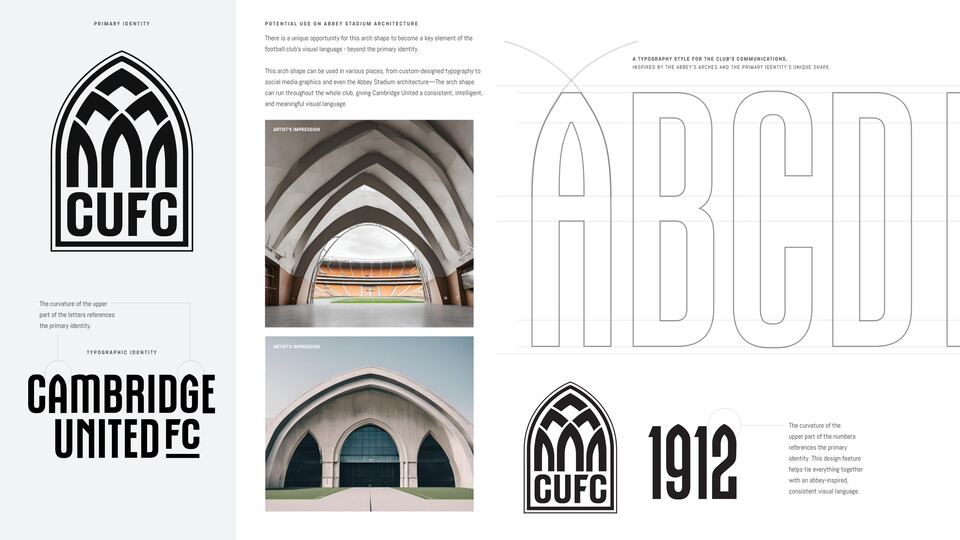 Abbey inspired Crest imagery