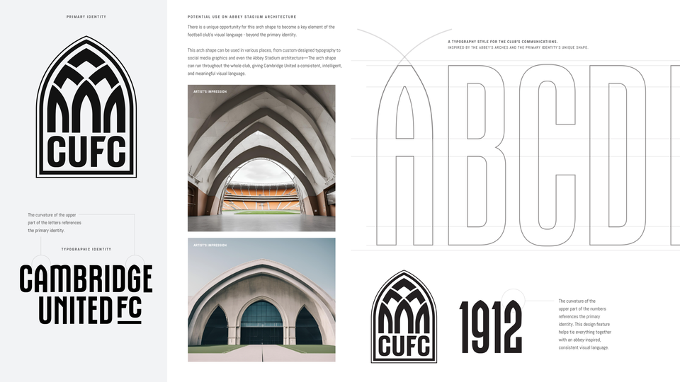 Abbey inspired Crest imagery
