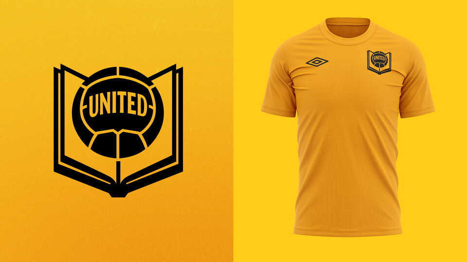 Book and Ball Crest Imagery