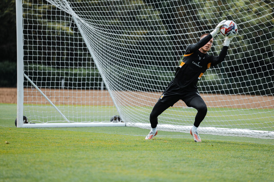 Players in pre-season training