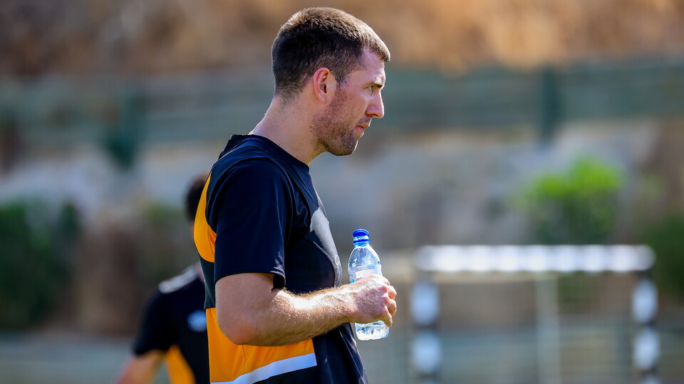 Cambridge United training in Portgual