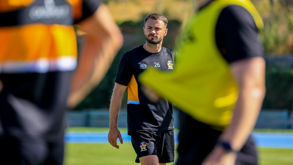 Cambridge United training in Portgual