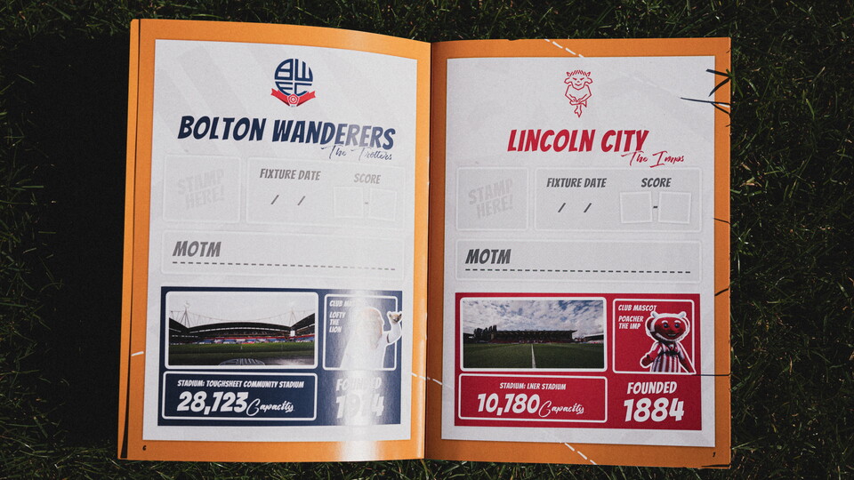 Junior U's Passport pages