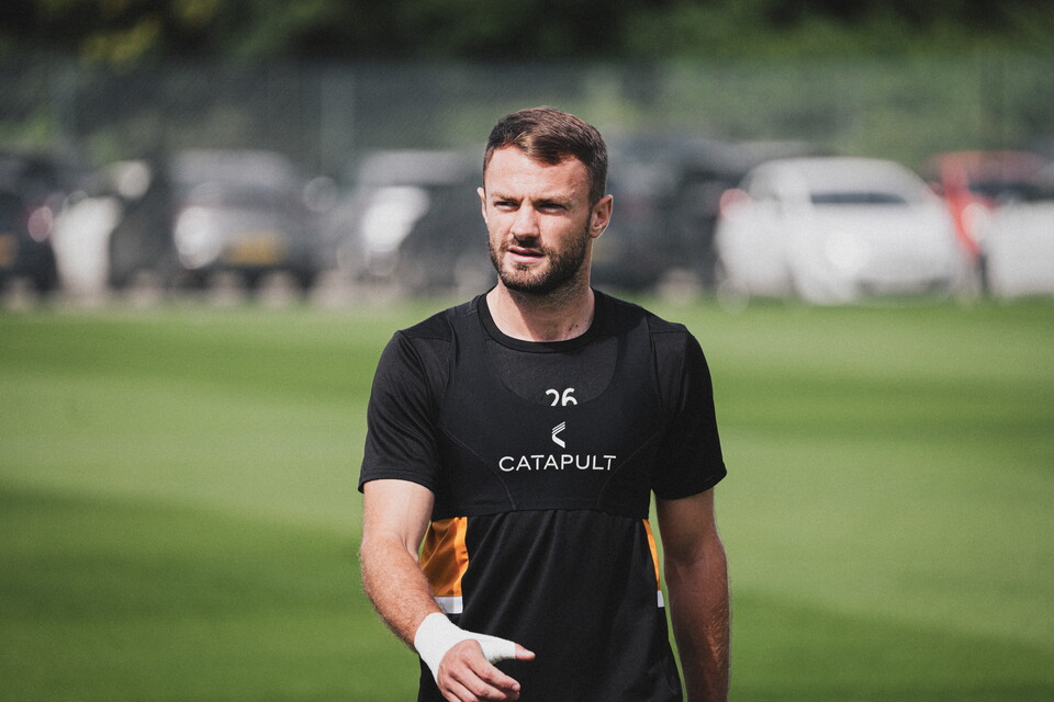 James Gibbons in training