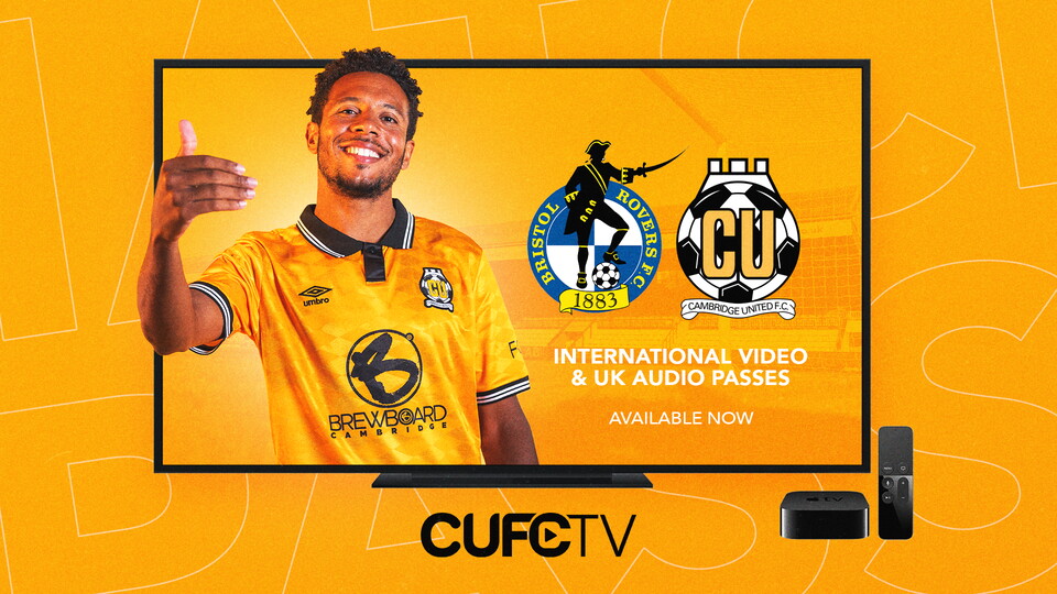 Graphic promoting CUFC TV