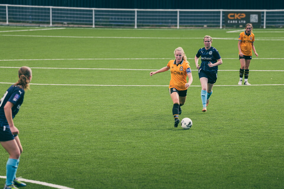Cambridge United Women in action against London Seaward