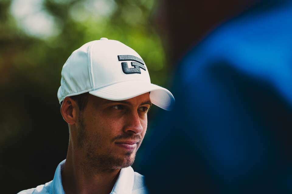 Jack Stevens and Danny Andrew at Girton Golf Club