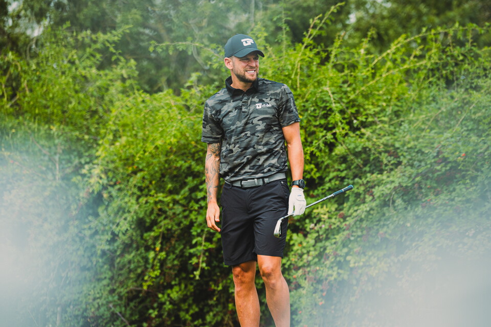 Jack Stevens and Danny Andrew at Girton Golf Club