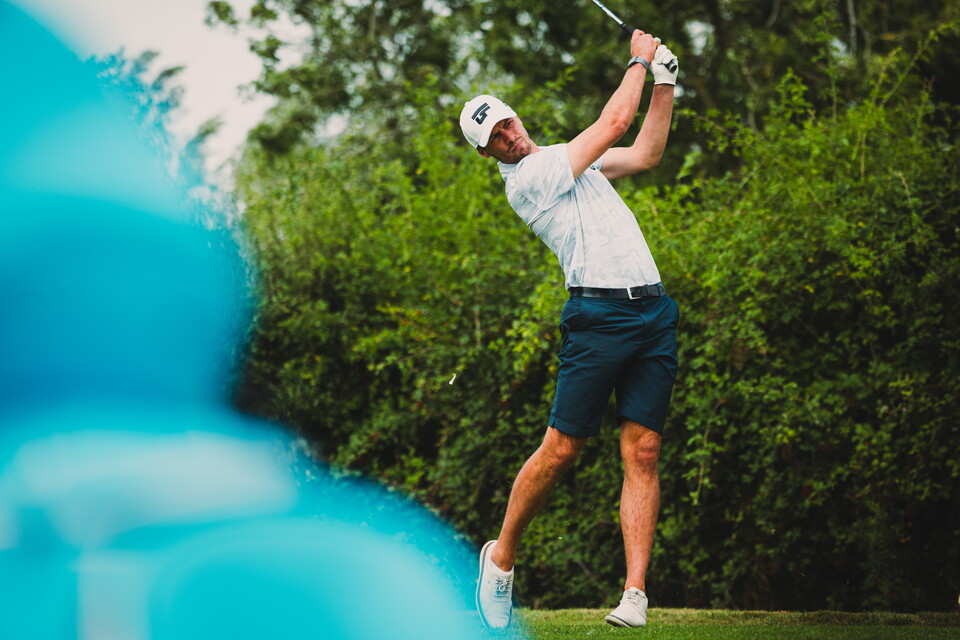 Jack Stevens and Danny Andrew at Girton Golf Club