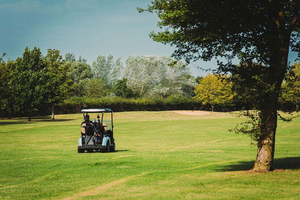 Jack Stevens and Danny Andrew at Girton Golf Club